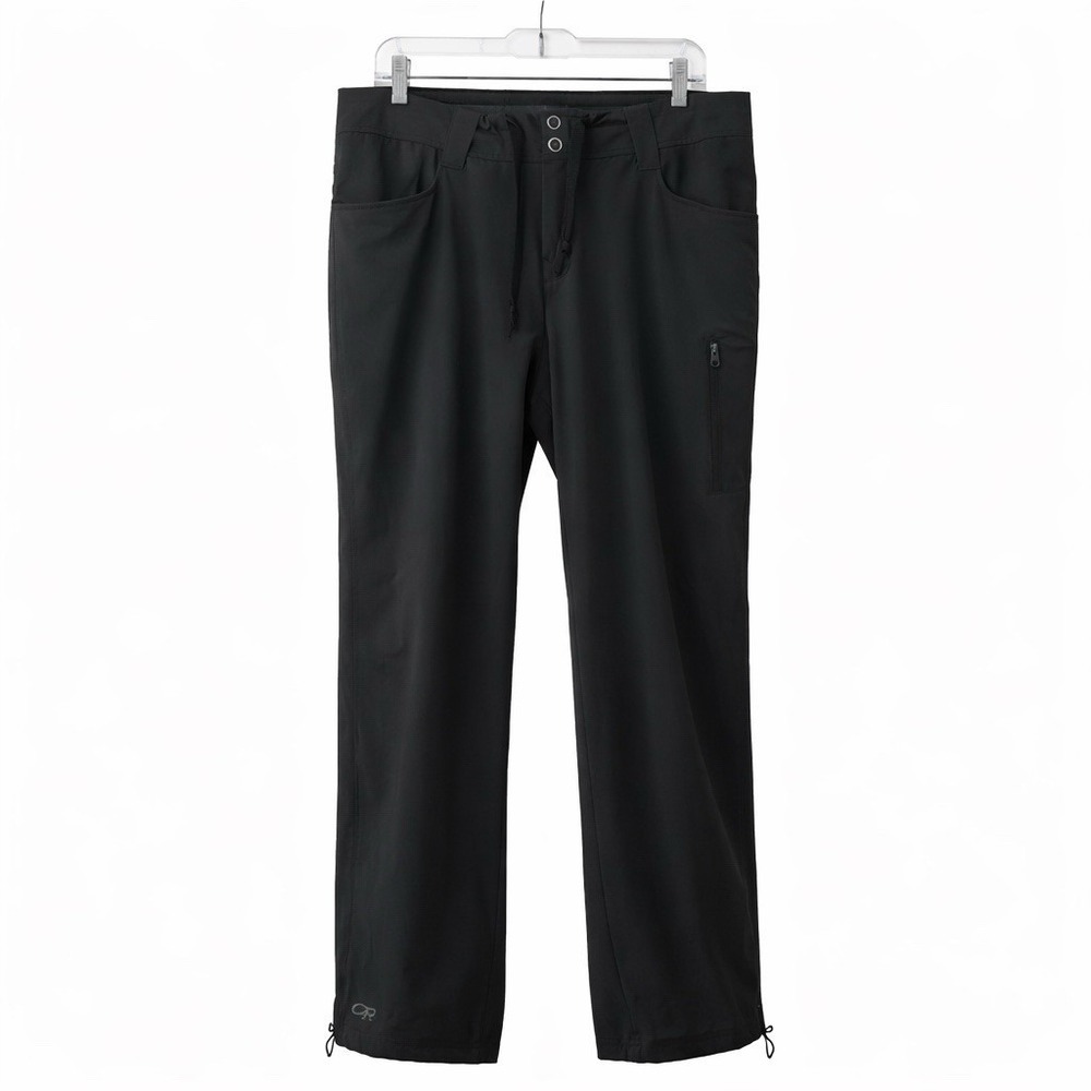 Outdoor Research Cargo Pants, Women Size 12 L Hiking Stretch Trail Outdoor Black